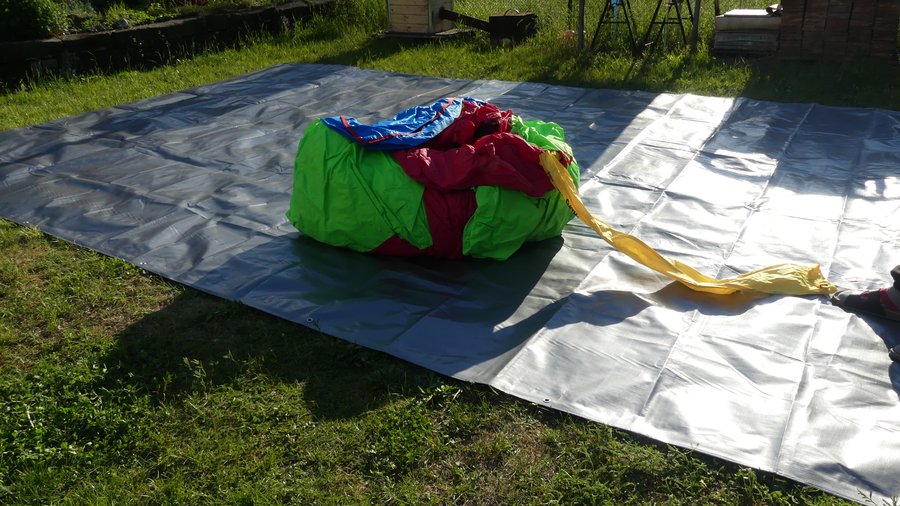 XXL se sluneční clonou – Vybalení hradu